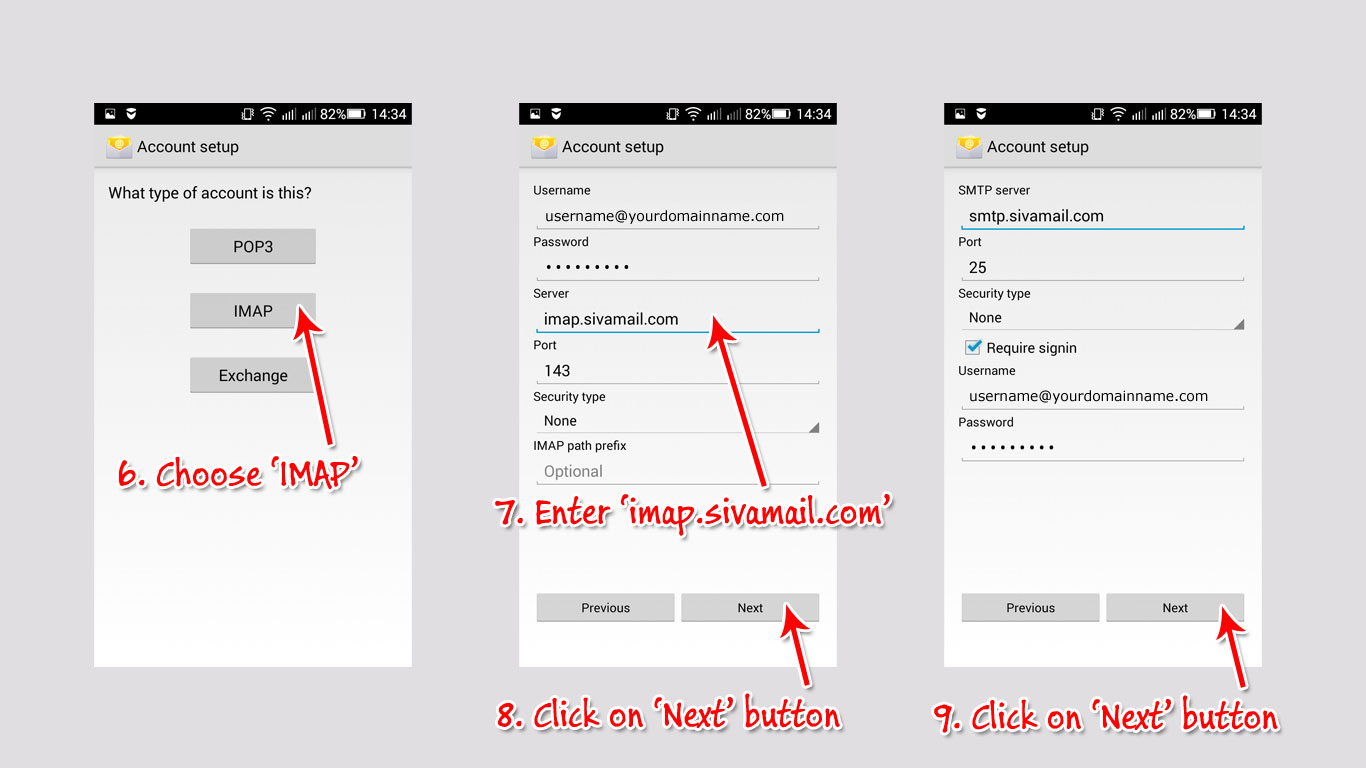 Android setup step 2