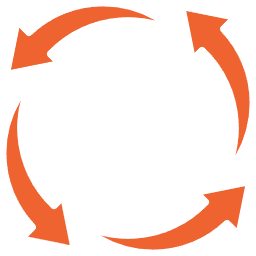Icon showing the complete patient journey from discovery to treatment
